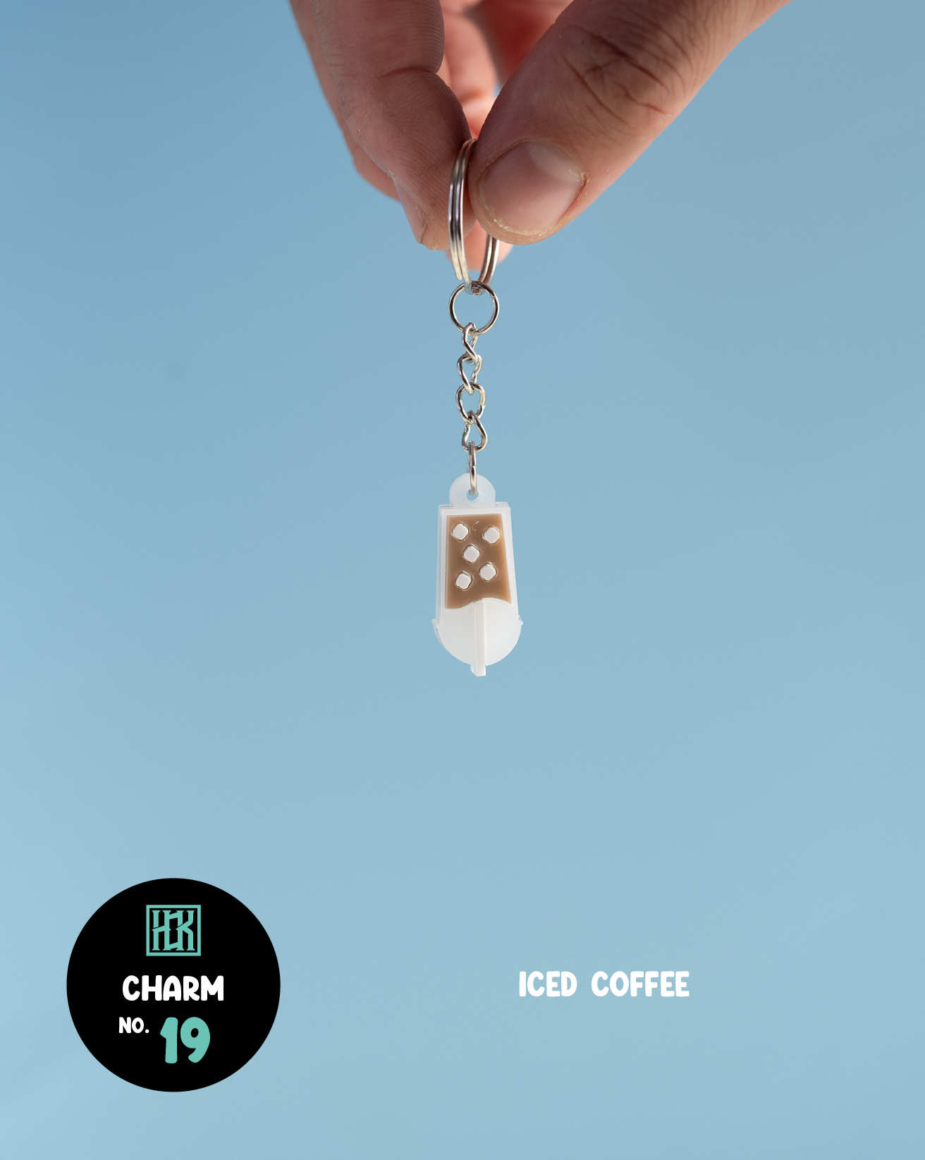 #019 Iced Coffee Charm