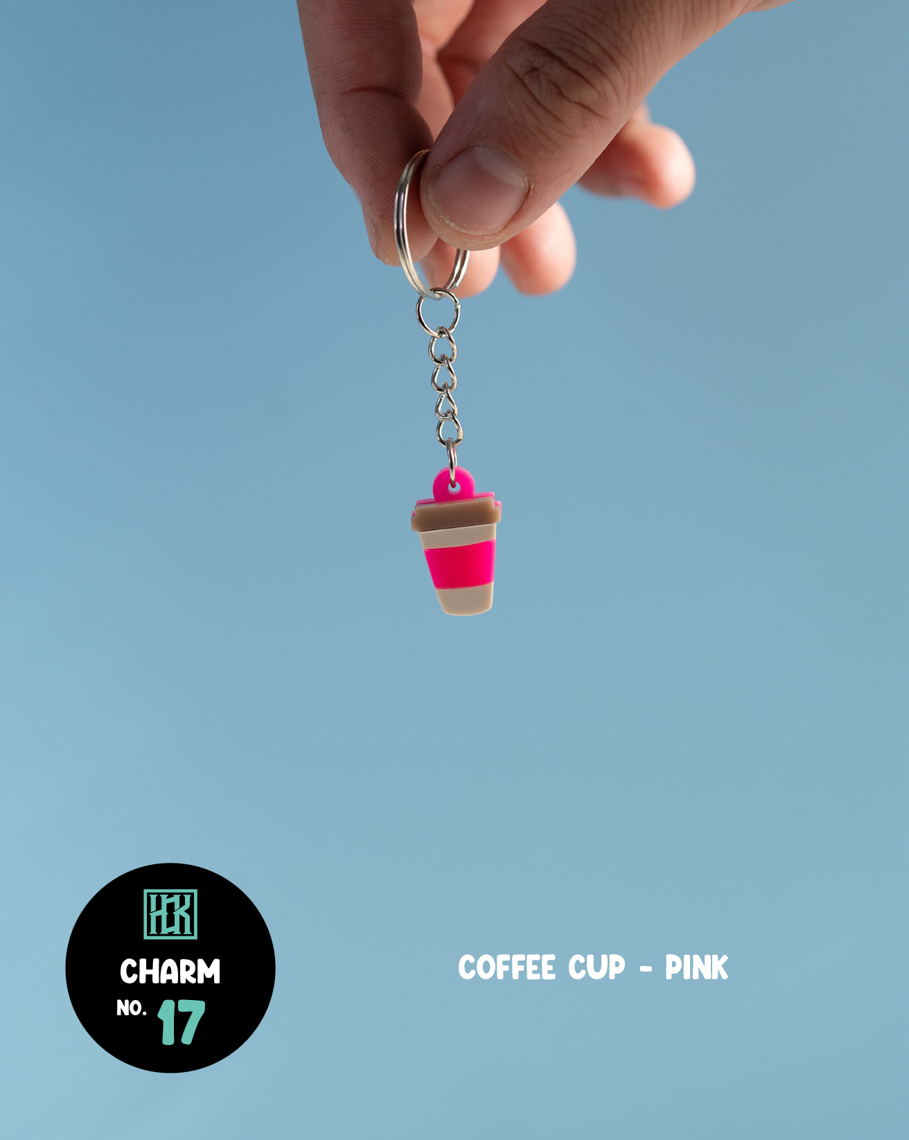 #017 Coffee Cup - Pink Charm