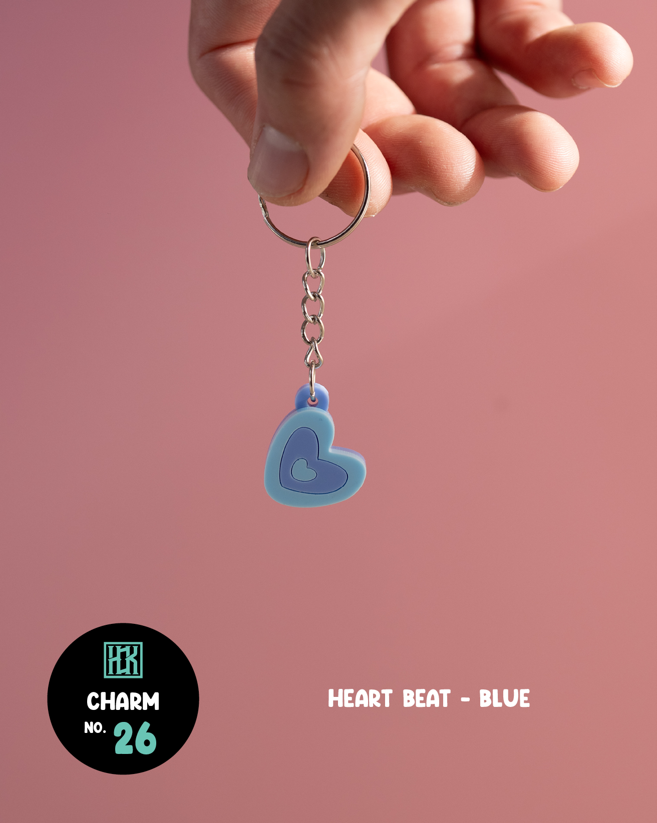 #026 Heart Beat - Blue