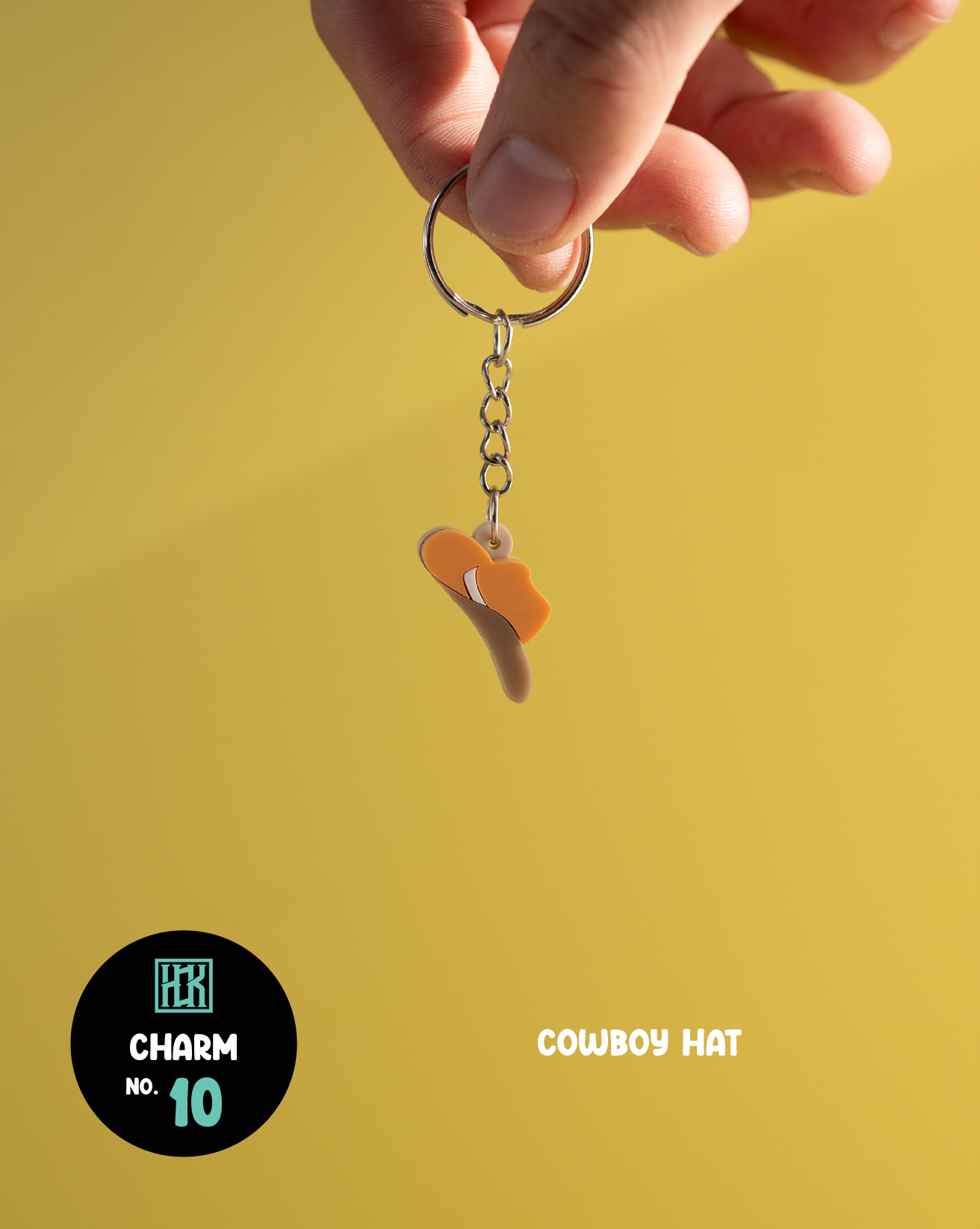 #010 Cowboy Hat Charm