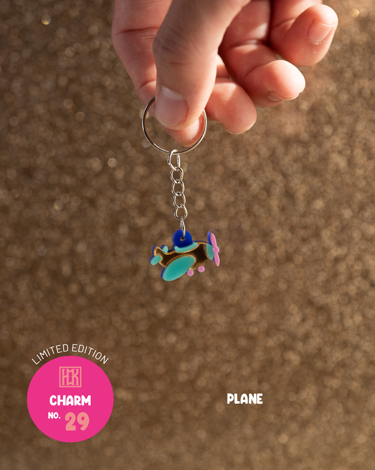 #029 Plane Charm (LIMITED EDITION)