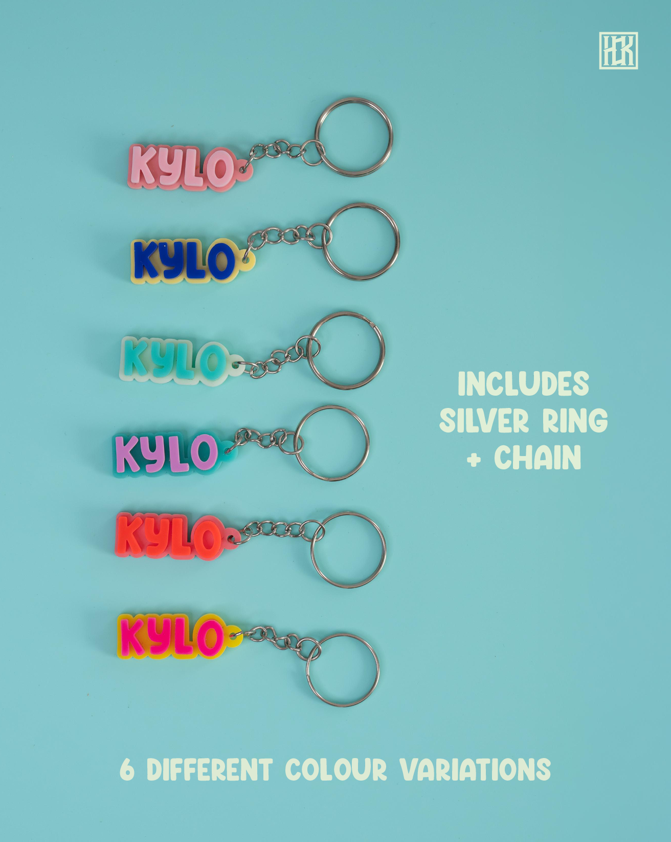 ORIGINAL 3D Name Keychains