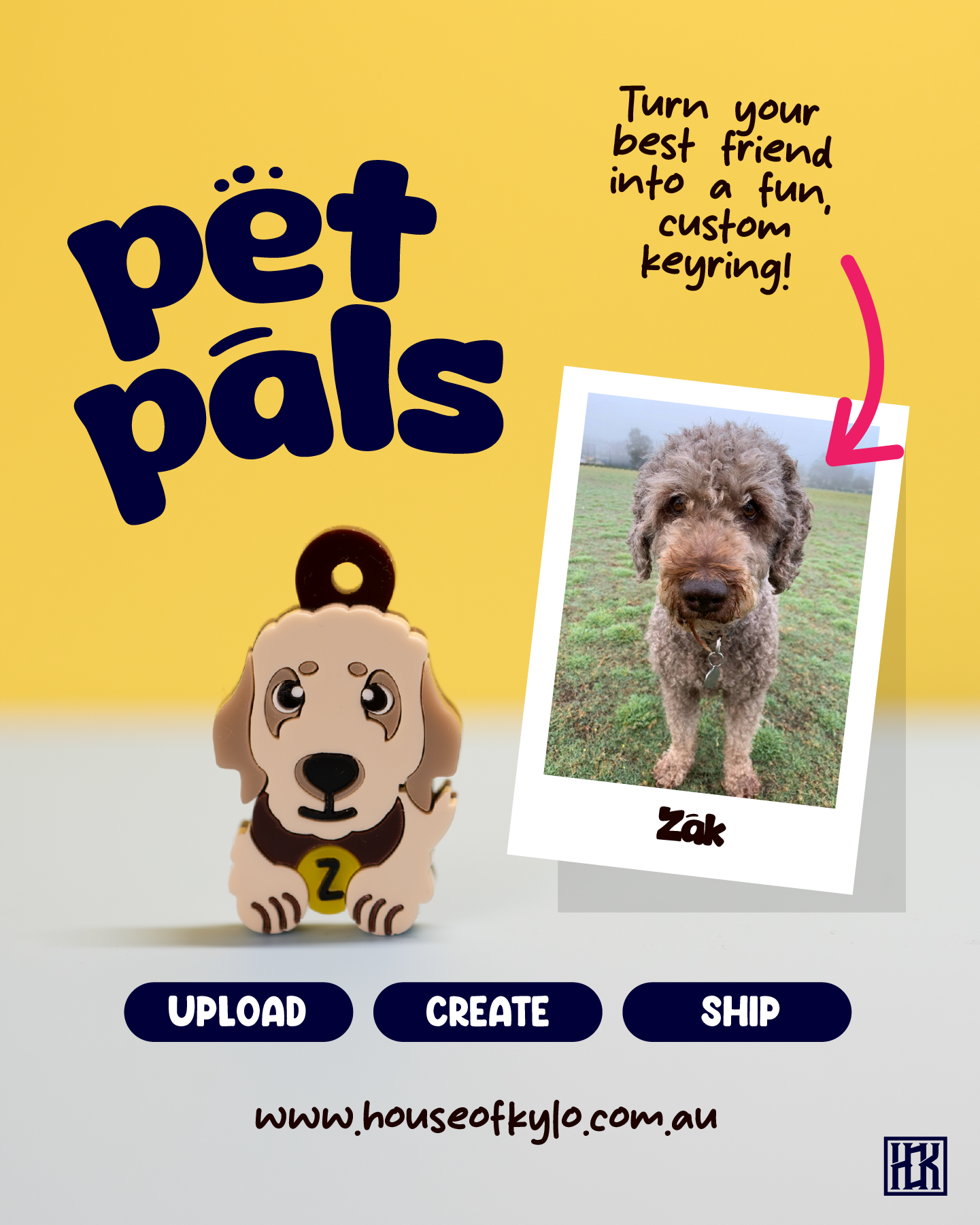 Pet Pals Keychain