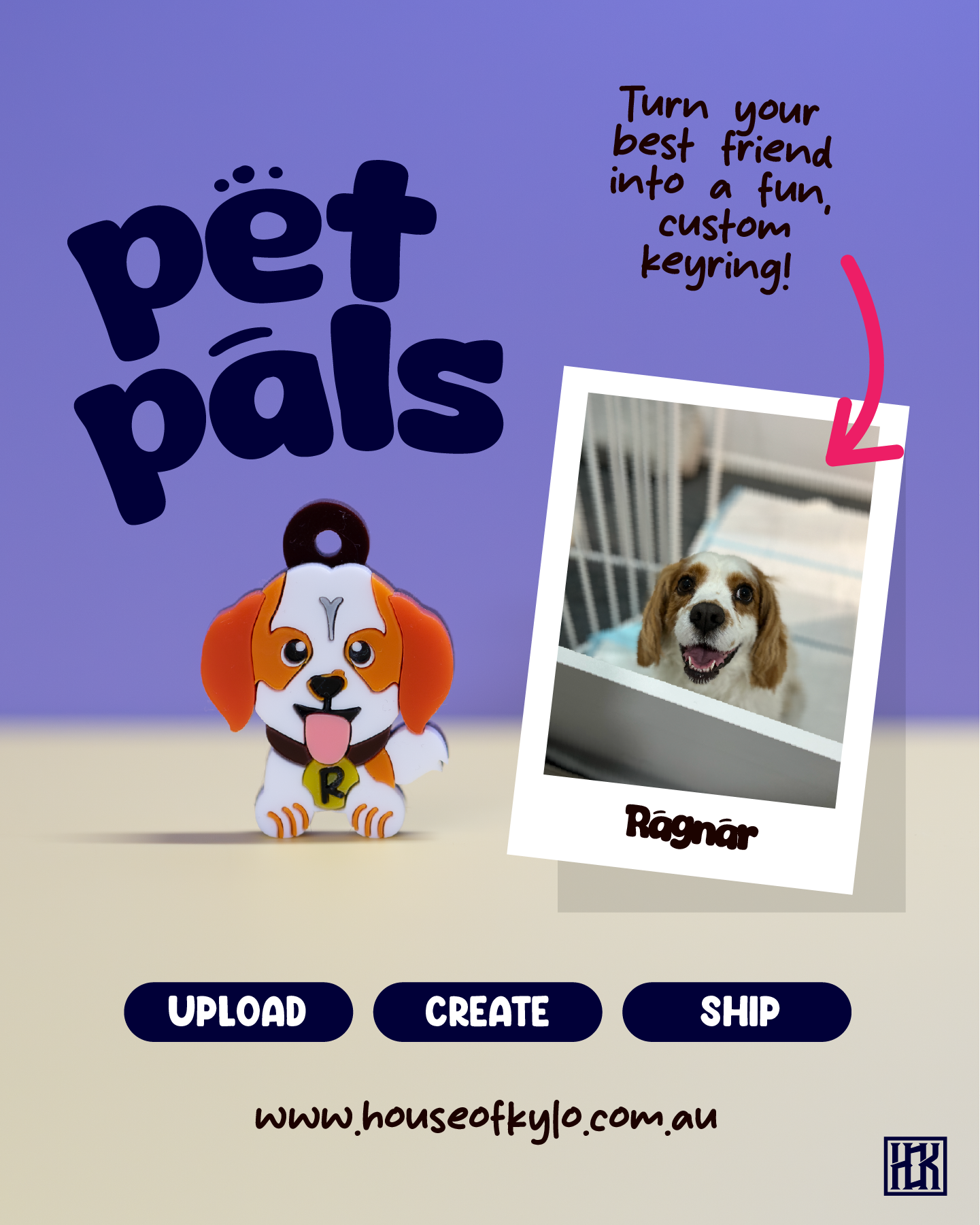 Pet Pals Keychain