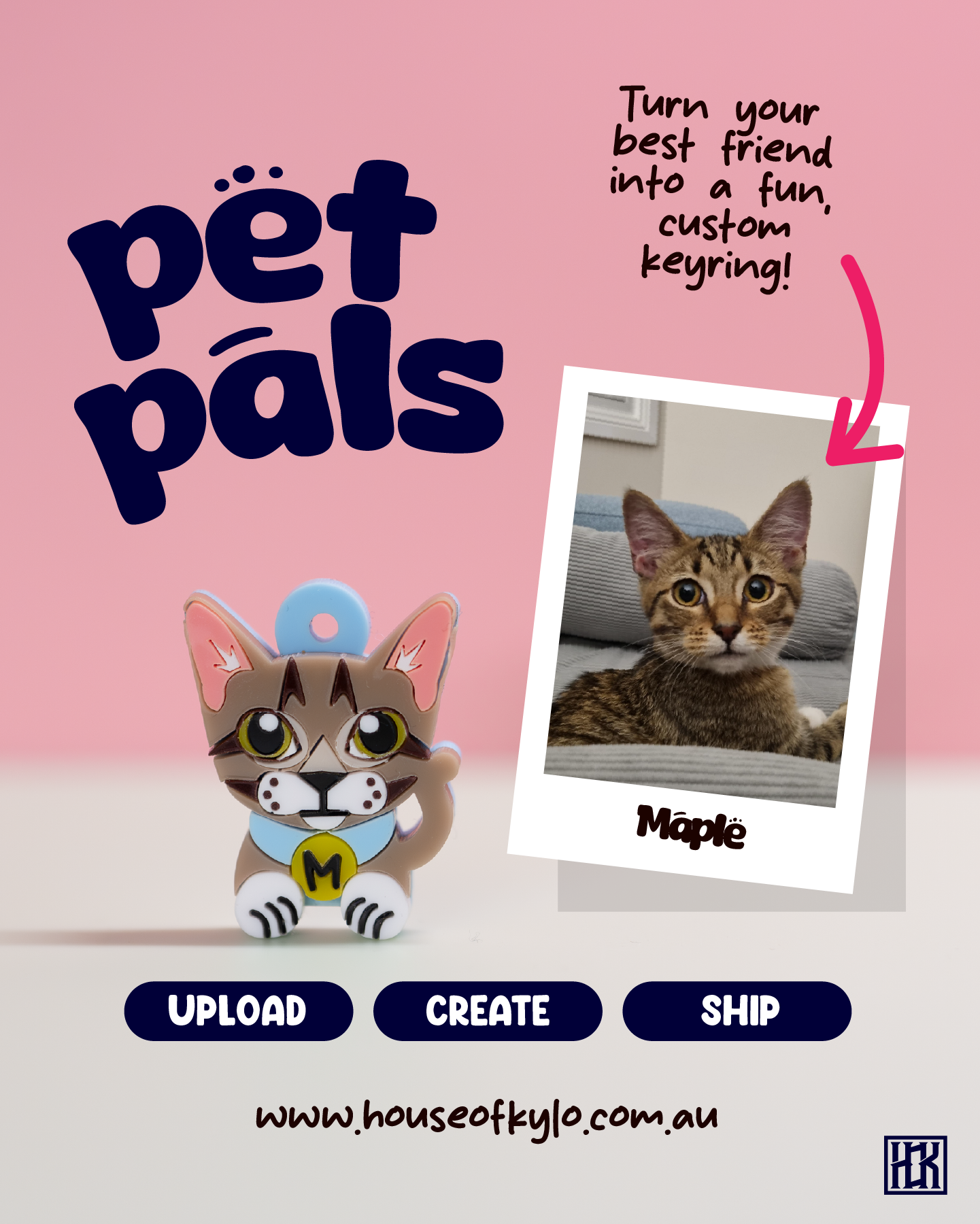 Pet Pals Keychain