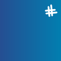 M022 - Bright Blue Mirror