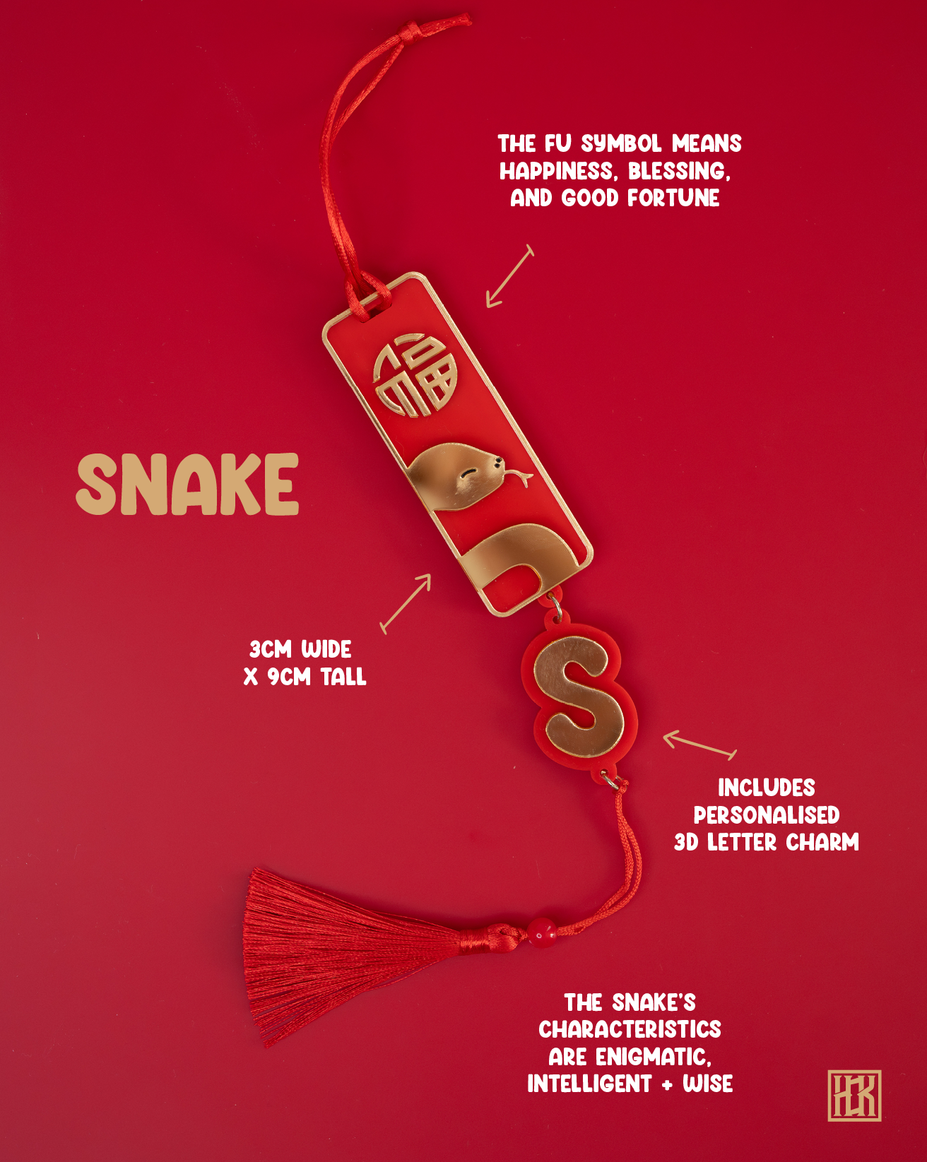 Lucky Snake Zodiac Talisman