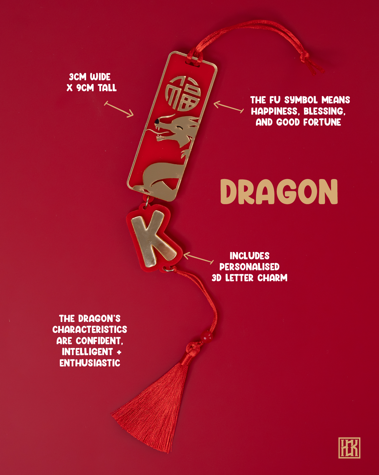 Lucky Dragon Zodiac Talisman