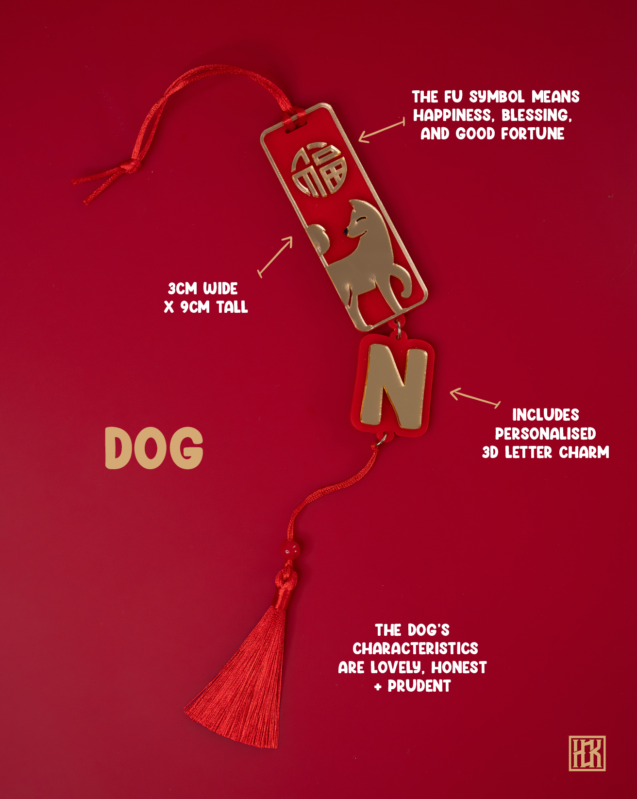 Lucky Dog Zodiac Talisman
