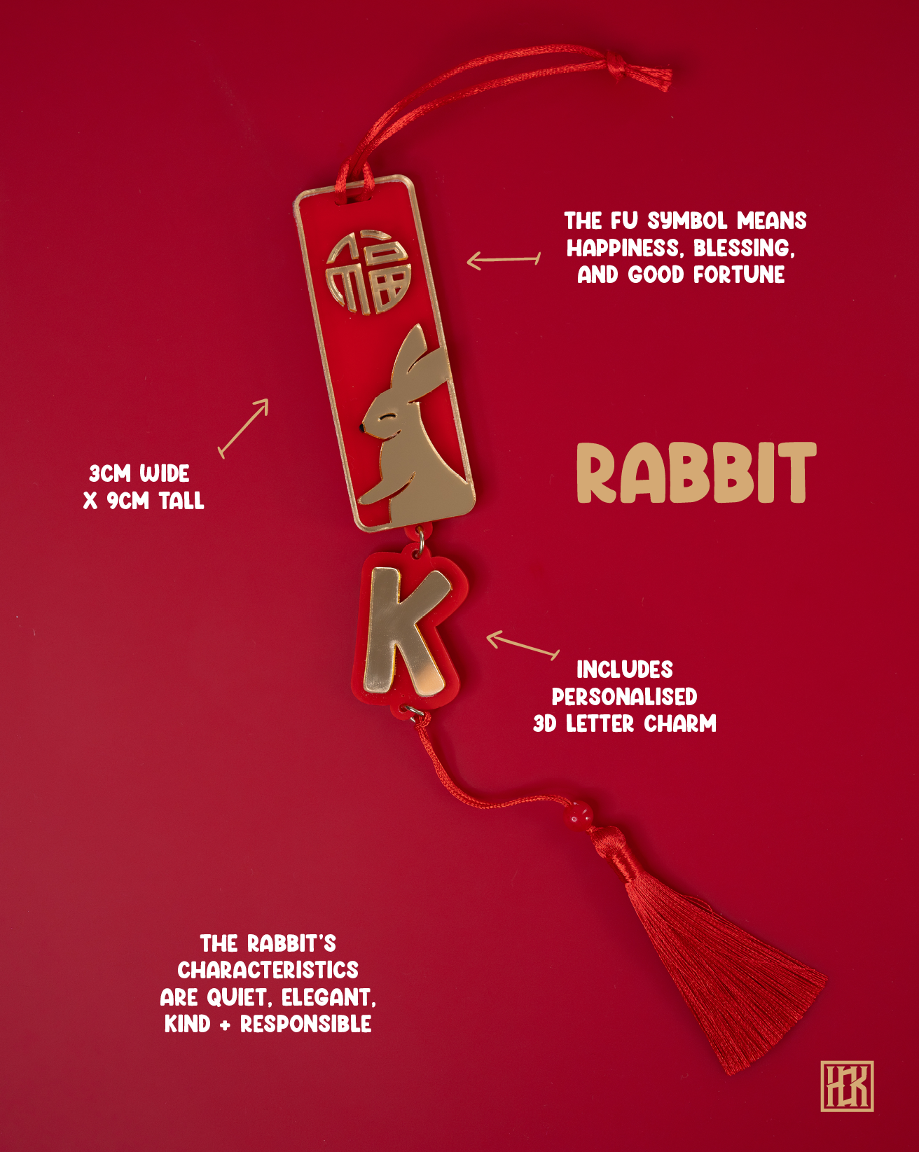 Lucky Rabbit Zodiac Talisman