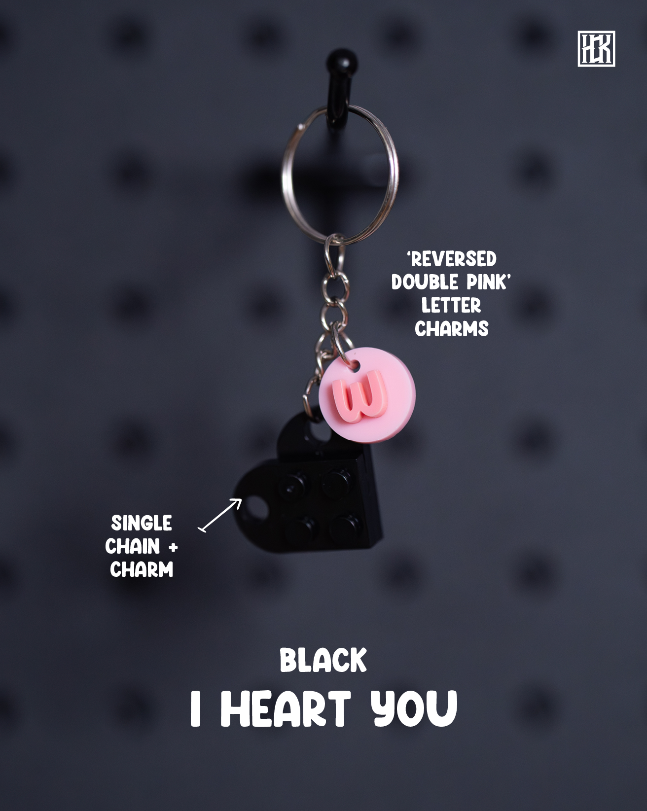 I HEART YOU - BLACK