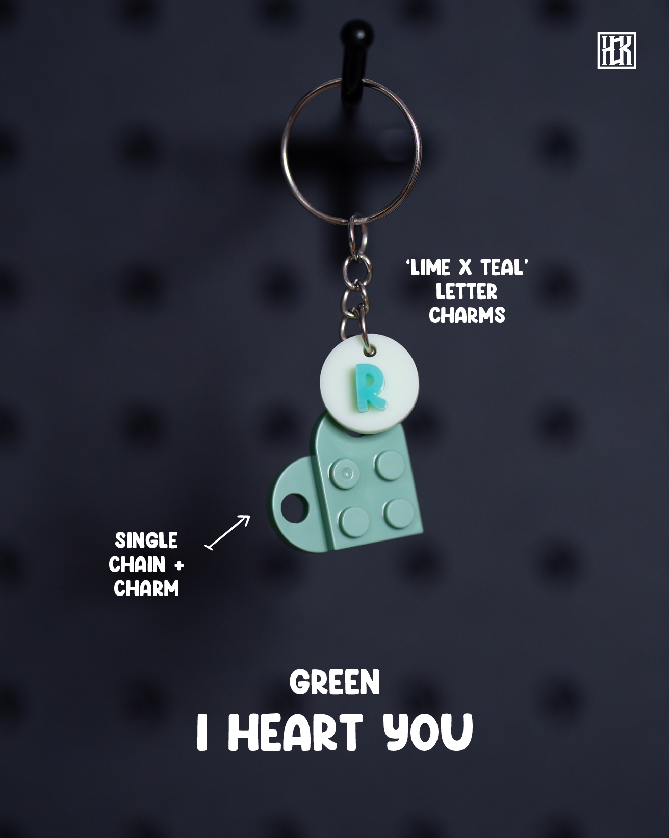 I HEART YOU - GREEN