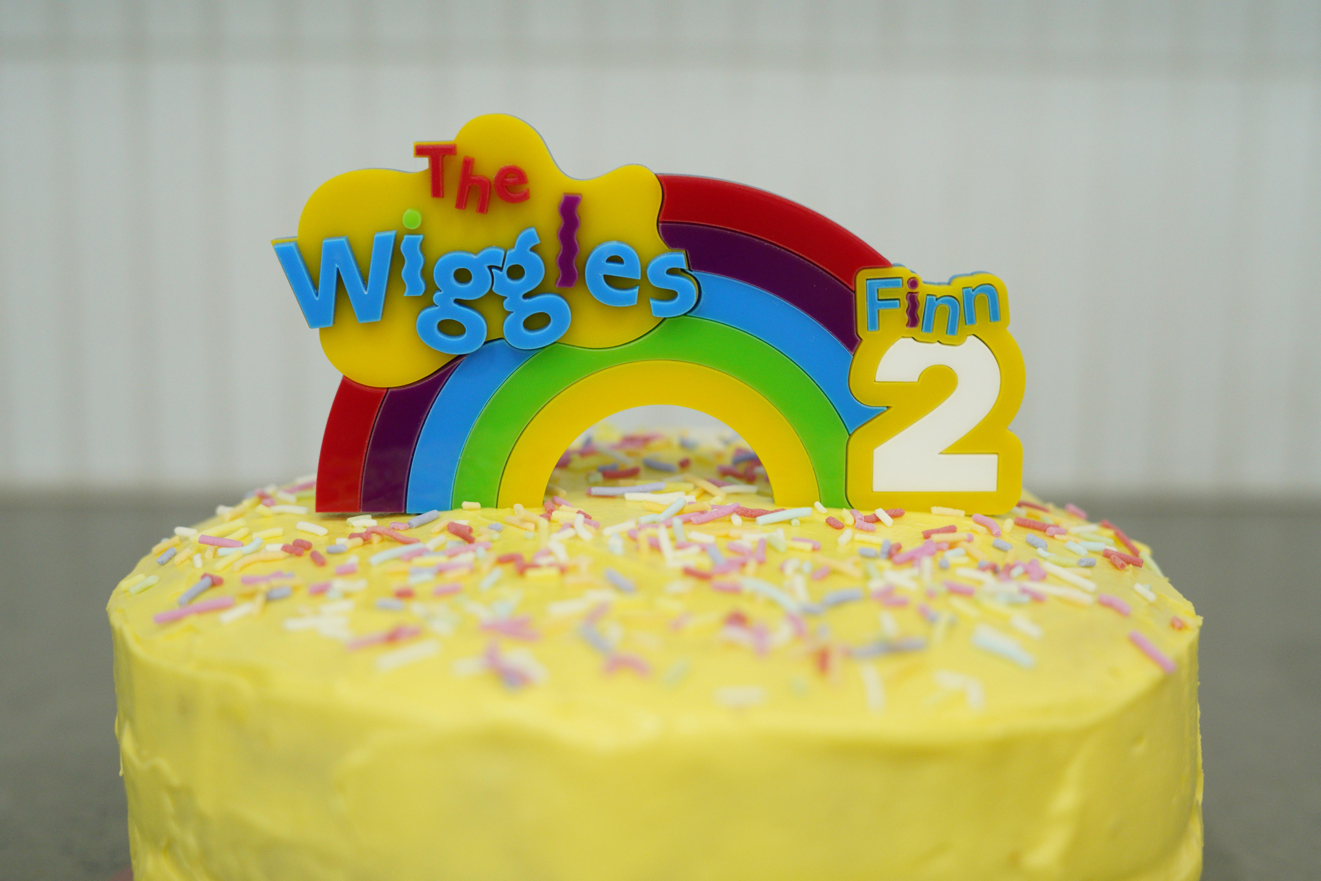 Wiggles Themed Rainbow Topper