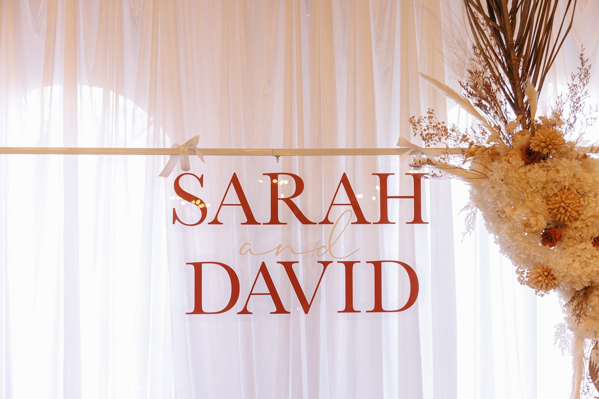 Custom Wedding Signage and Decor