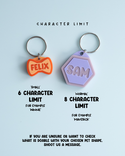 Personalised Pet Tags