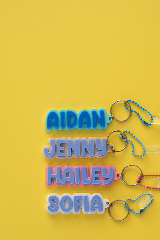 <h2>NAME<br/>KEYRINGS</h2>