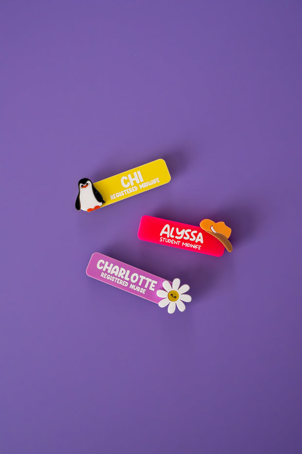 <h2><span style="text-decoration:underline">NAME BADGES</span></h2>