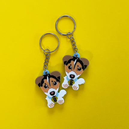 Custom Cartoon Pet Portrait Keyring