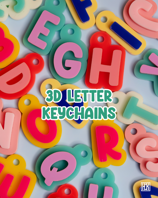 Letter Keychains (A-Z)
