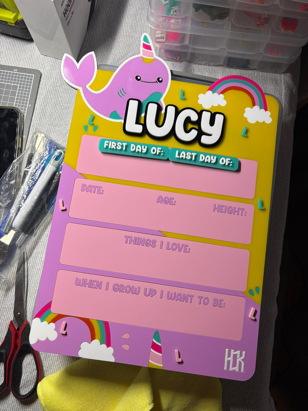 <span style="text-decoration:underline">RAINBOW NARWHAL</span>