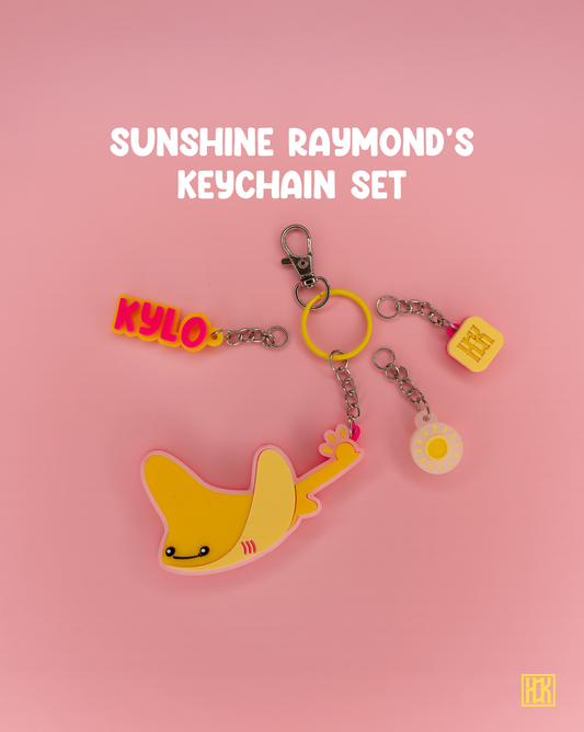 Sunshine Raymond's Keychain Set