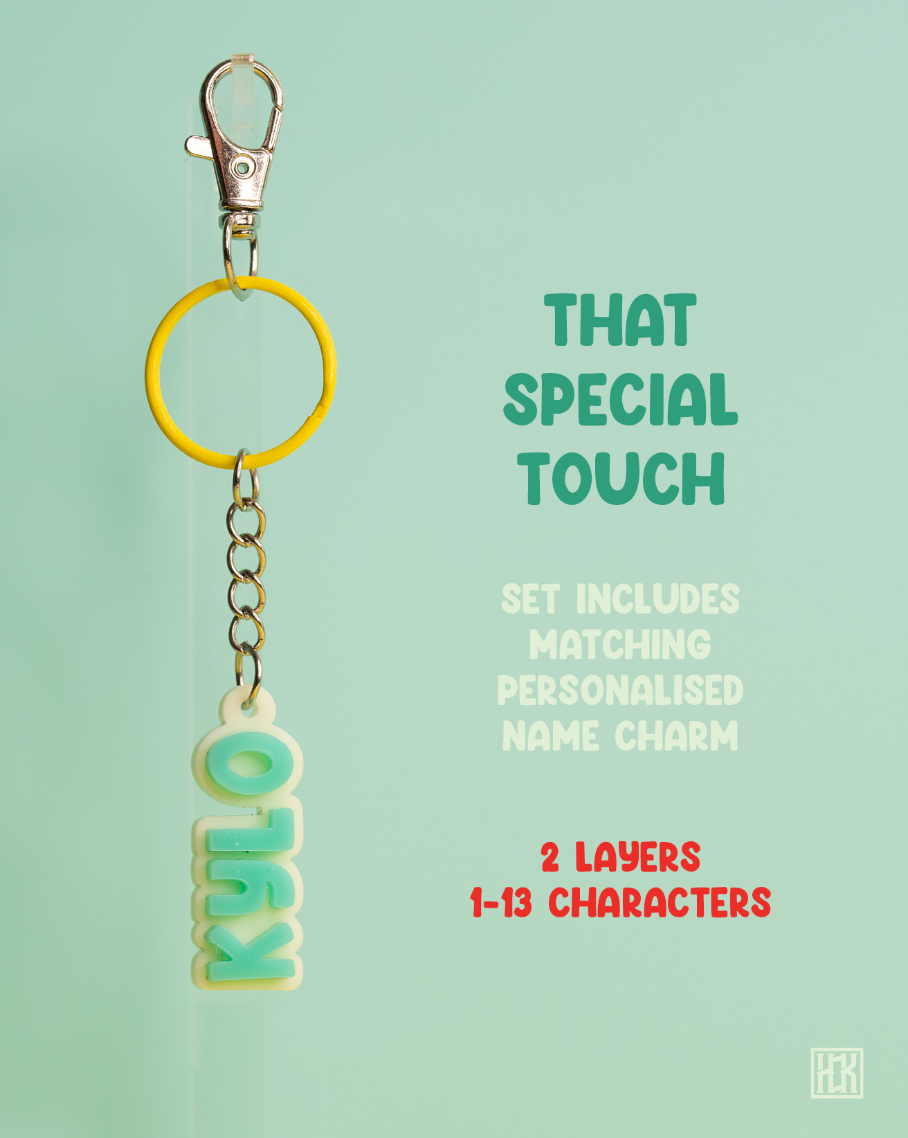 Strawberry Sharktooth's Keychain Set