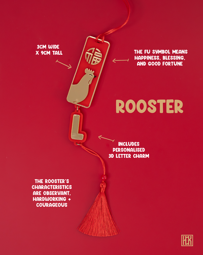 Lucky Rooster Zodiac Talisman