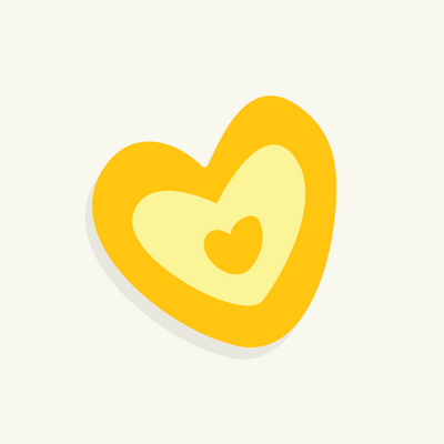 081 - Yellow Heart