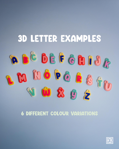 Letter Keychains (A-Z)