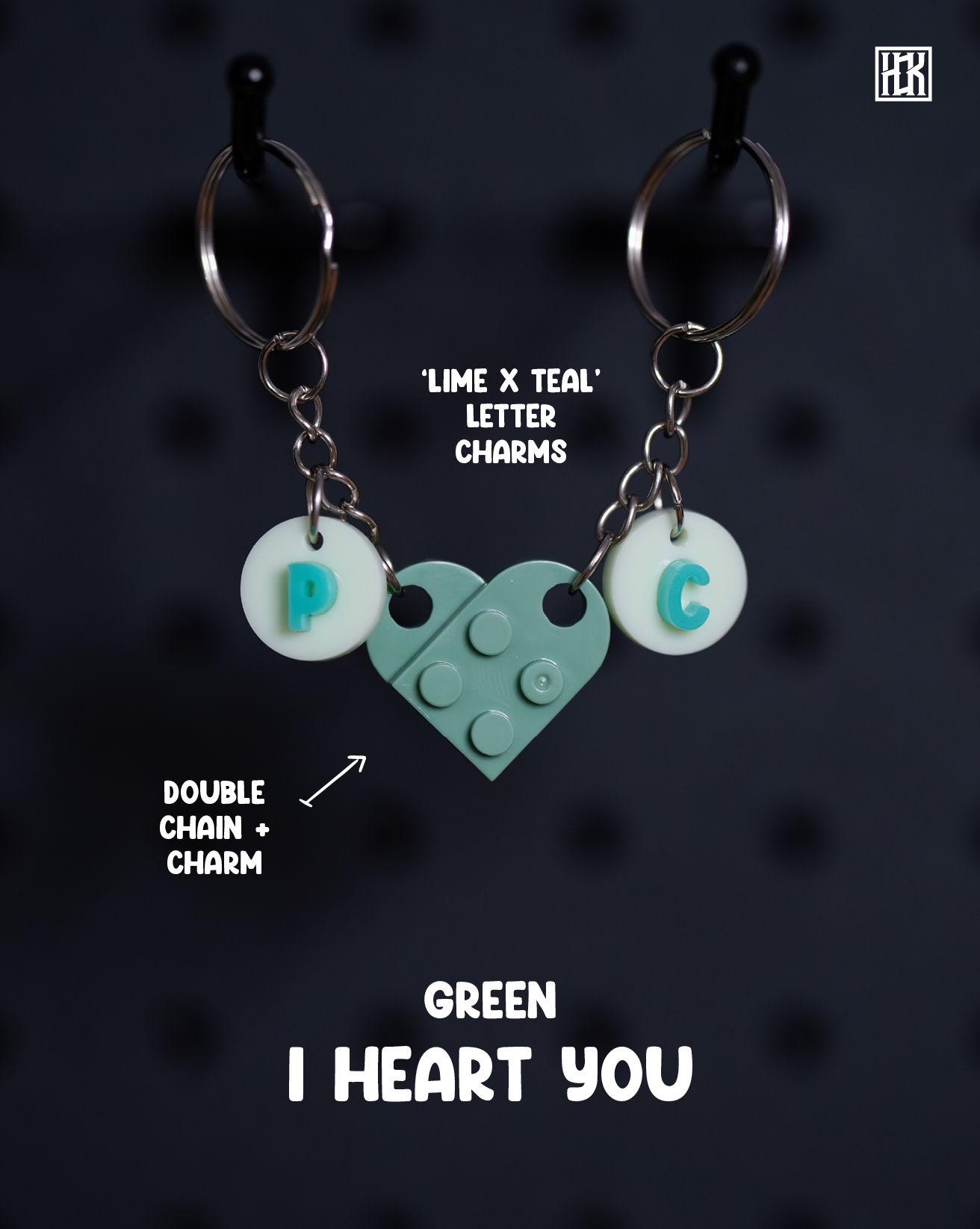 I HEART YOU - GREEN